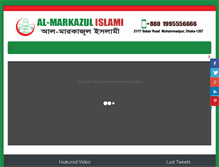 Tablet Screenshot of markazbd.org